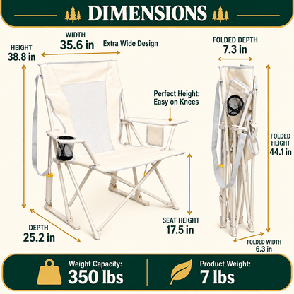 The Rock-Anywhere™ Auto-Shock Rocker – 2 Chair Set