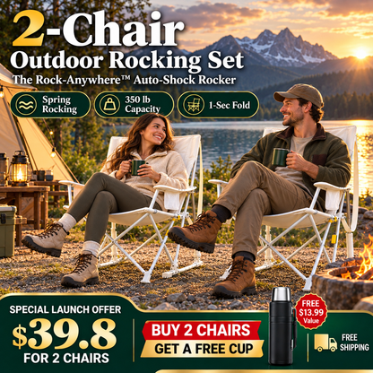 The Rock-Anywhere™ Auto-Shock Rocker – 2 Chair Set